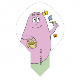 dekoracyjne opłatki do lodów i babeczek Barbapapa - cukieteria.pl