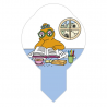 dekoracyjne opłatki do lodów i babeczek Barbapapa - cukieteria.pl