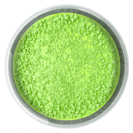 uniwersalny i bardzo wydajny barwnik spożywczy w postaci pudru - limonkowy