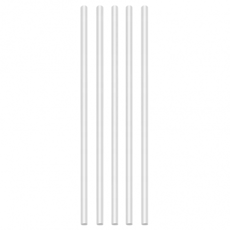białe wsporniki do tortu piętrowego o długości 40 cm - rurki do przycinania na wymiar