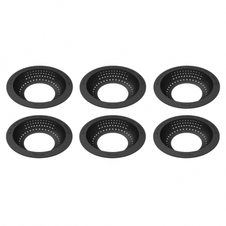 zestaw form silikonowych do tartaletek w kształcie kwiatów