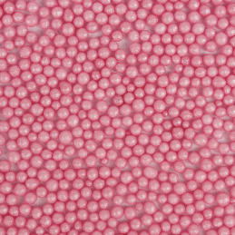 perełka mini perłowa różowa jasna - posypka dekoracyjna od sweet decor