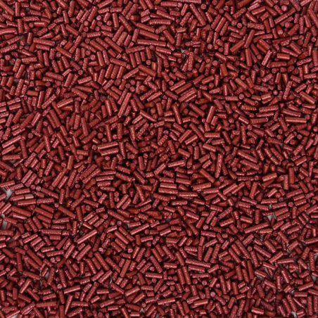 pałeczki cukrowe - posypka perłowa bordowa od sweet decor