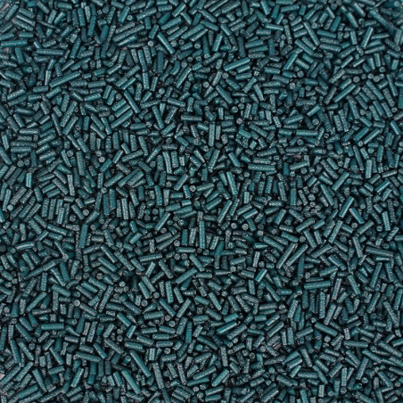 pałeczki cukrowe - posypka perłowa niebieska ciemna od sweet decor