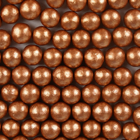 perełka duża perłowa złota retro - posypka dekoracyjna od sweet decor