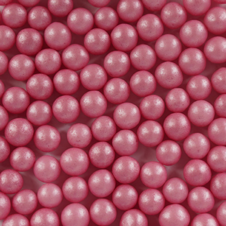 perełka duża perłowa jasna różowa - posypka dekoracyjna od sweet decor