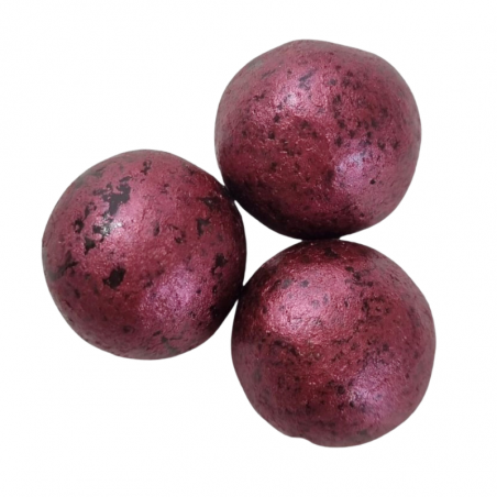 bordowe perły czekoladowe - chrupka zbożowa w czekoladzie - posypka cukiernicza