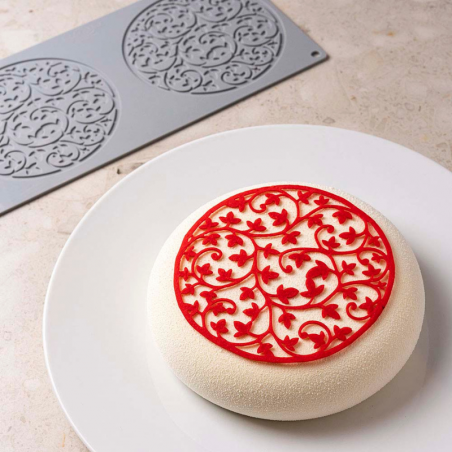 garden pavoni - forma silikonowa do nowoczesnych dekoracji w kształcie listków