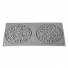 garden pavoni - forma silikonowa do nowoczesnych dekoracji w kształcie listków garden pavoni - forma silikonowa do nowoczesnych dekoracji w kształcie listków