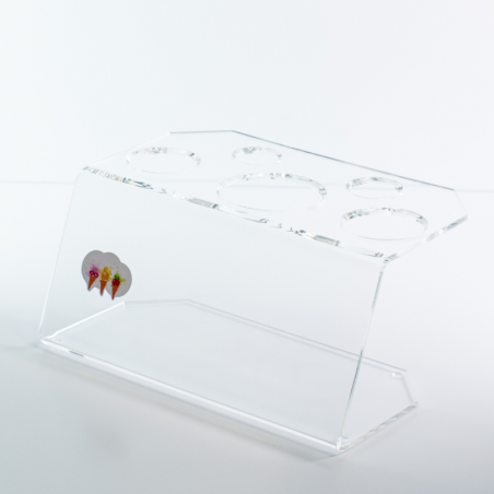 transparentna podstawka na wafle do lodów