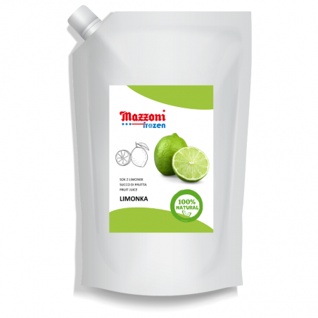 naturalne puree owocowe bez dodatku cukru i konserwantów - limonka