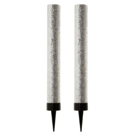 srebrna urodzinowa fontanna iskier na tort - GoDan - Cukieteria.pl