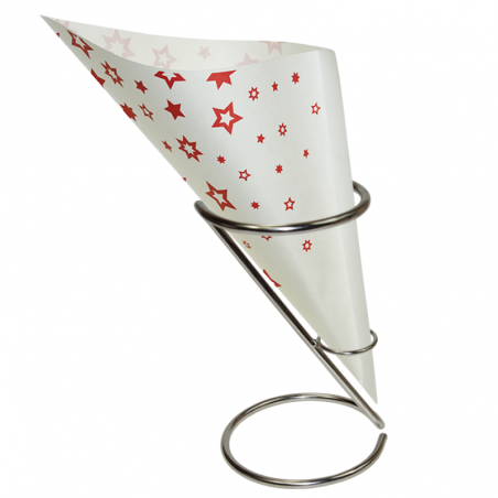 200 szt. ROŻEK/OPAKOWANIE na Popcorn DUŻY 250x250x350 mm