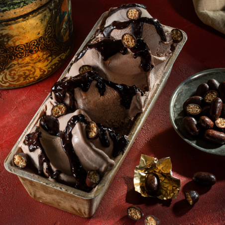 krem czekoladowy z kawałkami karmelizowanych orzechów laskowych - pernigotti - cukieteria.pl