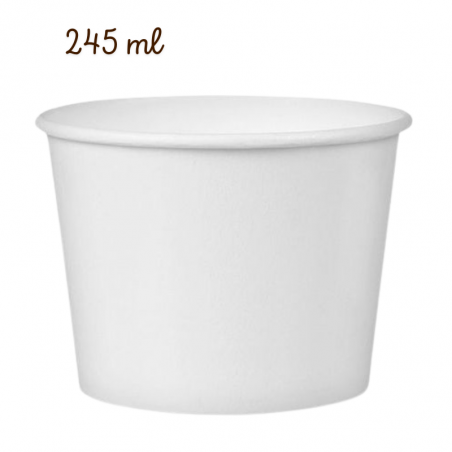 papierowe kubki do lodów bez opłaty SUP - kubki bez plastiku - cukieteria.pl