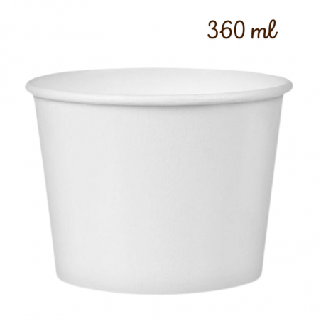 papierowe kubki do lodów bez opłaty SUP - kubki bez plastiku - cukieteria.pl