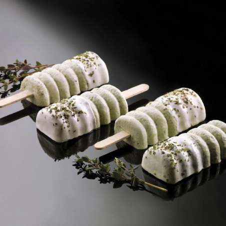 zestaw form silikonowych do lodów i ciastek na patyku - twister - cukieteria.pl