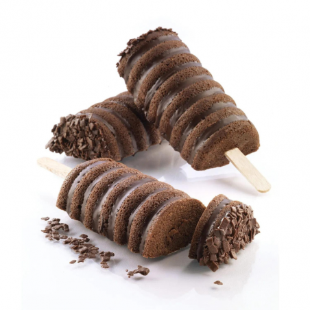 zestaw form silikonowych do lodów i ciastek na patyku - twister - cukieteria.pl