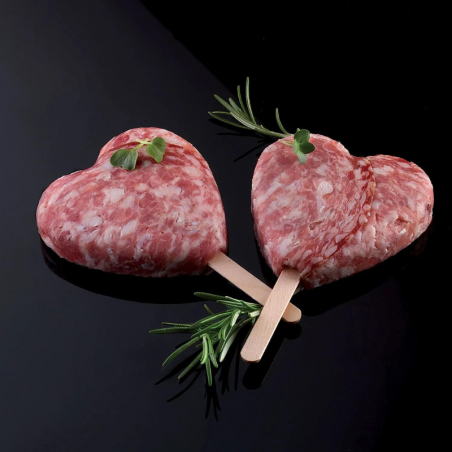 zestaw form silikonowych do lodów i ciastek na patyku - serca - cukieteria.pl