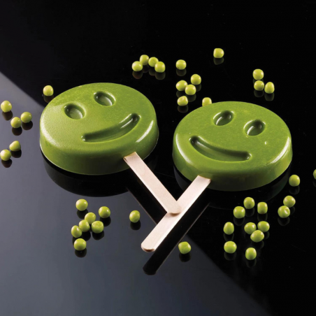 zestaw form silikonowych do lodów i ciastek na patyku - uśmiech - cukieteria.pl