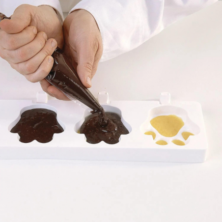 zestaw form silikonowych do lodów i ciastek na patyku - łapka - cukieteria.pl