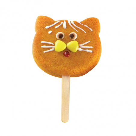 zestaw form silikonowych do lodów i ciastek na patyku - koty - cukieteria.pl