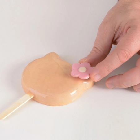 zestaw form silikonowych do lodów i ciastek na patyku - koty - cukieteria.pl