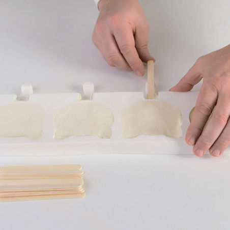 zestaw form silikonowych do lodów i ciastek na patyku - koty - cukieteria.pl