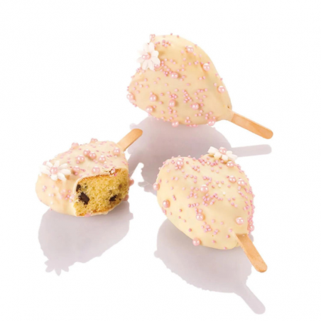 zestaw form silikonowych do mini lodów i ciasteczek na patyku - serduszka - cukieteria.pl