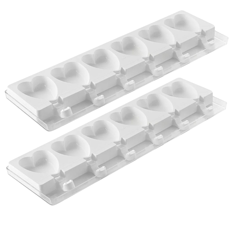 zestaw form silikonowych do mini lodów i ciasteczek na patyku - serduszka - cukieteria.pl zestaw form silikonowych do mini lodów i ciasteczek na patyku - serduszka - cukieteria.pl
