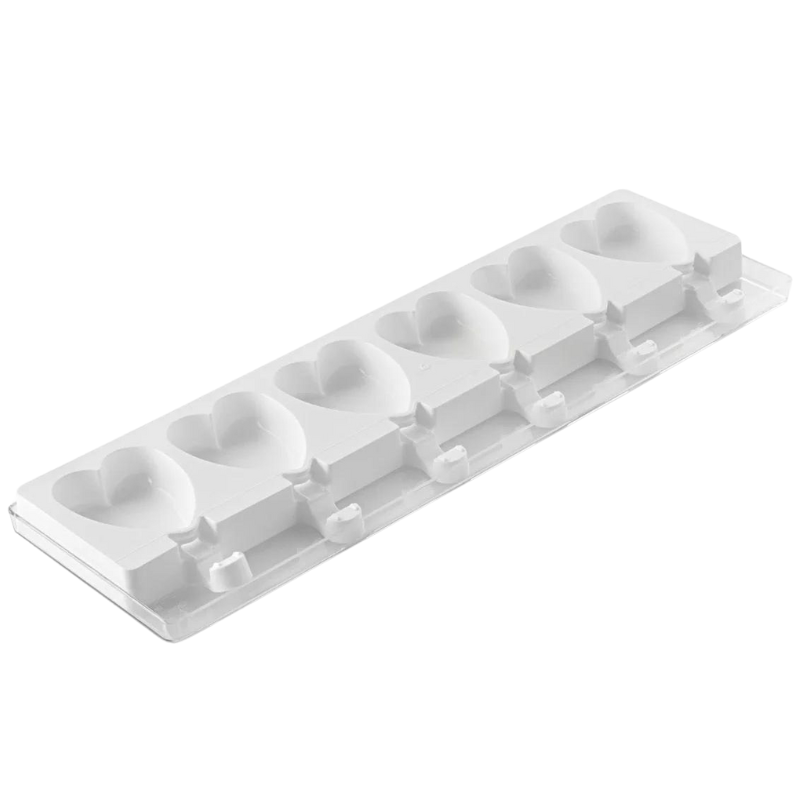 zestaw form silikonowych do mini lodów i ciasteczek na patyku - serduszka - cukieteria.pl zestaw form silikonowych do mini lodów i ciasteczek na patyku - serduszka - cukieteria.pl