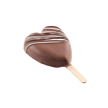 zestaw form silikonowych do mini lodów i ciasteczek na patyku - serduszka - cukieteria.pl