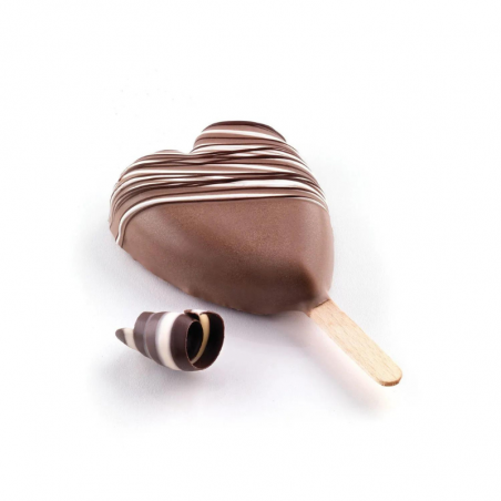 zestaw form silikonowych do mini lodów i ciasteczek na patyku - serduszka - cukieteria.pl