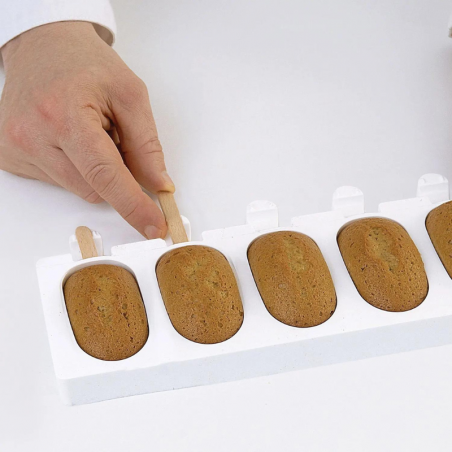 forma silikonowa do klasycznych lodów i ciastek na patyku - cukieteria.pl