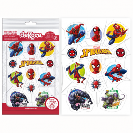 wydruk spożywczy Spider Man do dekoracji domowego tortu - Cukieteria.pl