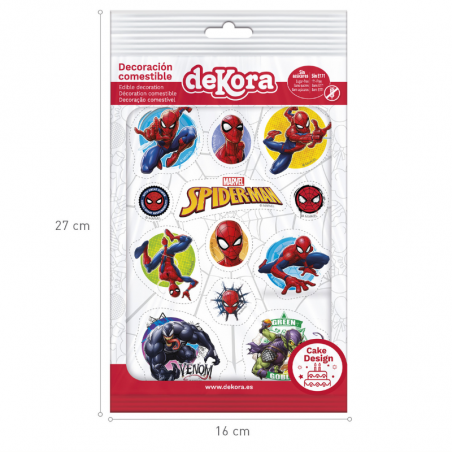 wydruk spożywczy Spider Man do dekoracji domowego tortu - Cukieteria.pl