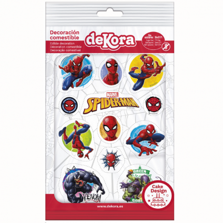 wydruk spożywczy Spider Man do dekoracji domowego tortu - Cukieteria.pl