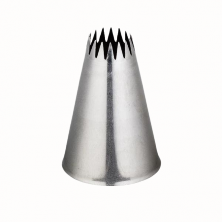 duża tylka gwiazda - metalowa końcówka do dekoracji cukierniczych - Cukieteria.pl