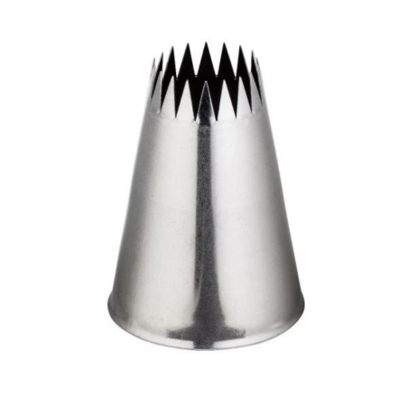 ∅ 18 mm TYLKA FRANCUSKA GWIAZA 62691 THERMOHAUSER dysza do dekoracji ze stali nierdzewnej - 18 ząbków