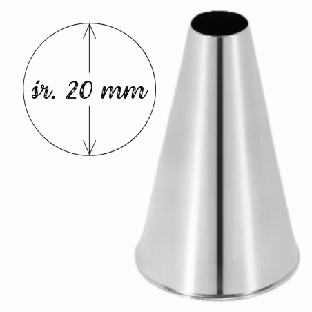 okrągła tylka cukiernicza do dekoracji - Thermohauser - Cukieteria.pl