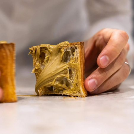 stalowy zamykany rant do geometrycznych wypieków z ciasta francuskiego - Cukieteria.pl