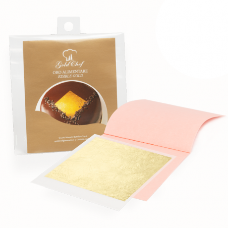 22-karatowe złoto jadalne w postaci delikatnych listków - do dekoracji potraw i deserów - Cukieteria.pl