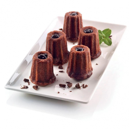 Midi Cannelé forma silikonowa Bordelais - Silikomart - Cukieteria.pl