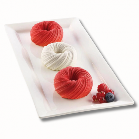 Mini Intreccio od Silikomart - forma silikonowa do monoporcji - Cukieteria.pl