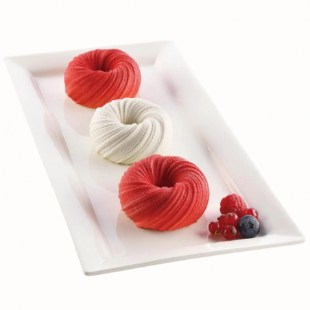 Mini Intreccio od Silikomart - forma silikonowa do monoporcji - Cukieteria.pl