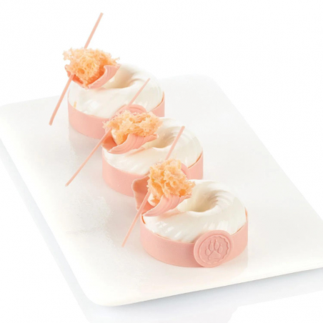 Mini Intreccio od Silikomart - forma silikonowa do monoporcji - Cukieteria.pl