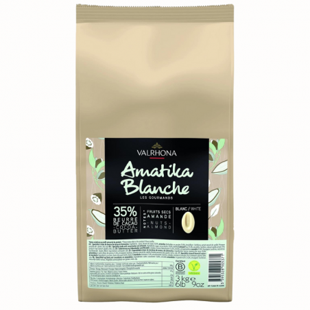 wegańska biała czekolada cukiernicza - Valrhona - Cukieteria.pl