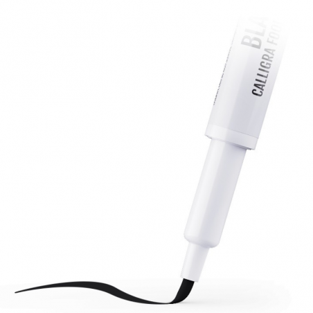 czarny pisak spożywczy z pędzelkiem, Fractal Colors - Cukieteria.pl