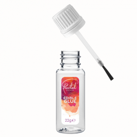 gotowy klej cukierniczy w butelce z pędzelkiem, Fractal Colors - Cukieteria.pl
