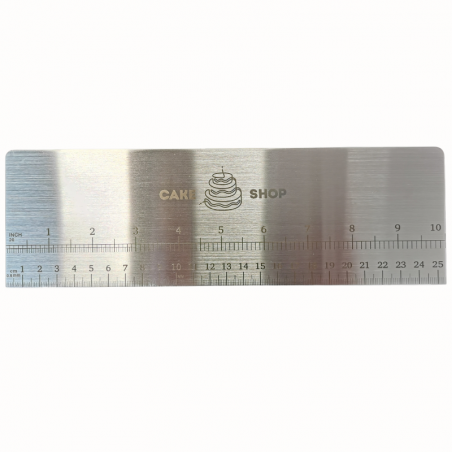 metalowa packa do tynkowania z podziałką - Cukieteria.pl